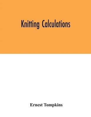 bokomslag Knitting calculations