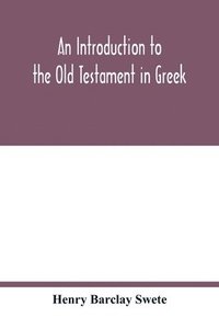 bokomslag introduction to the Old Testament in Greek