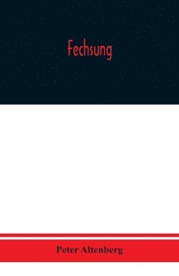bokomslag Fechsung