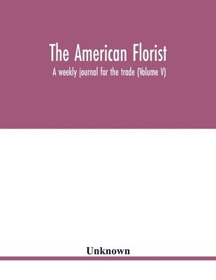 bokomslag American florist