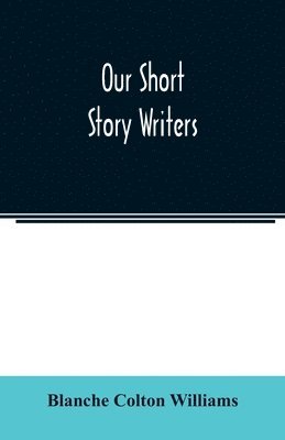 Our short story writers 1