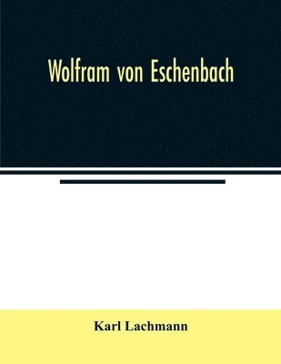 bokomslag Wolfram von Eschenbach