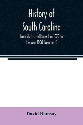 History of South Carolina 1