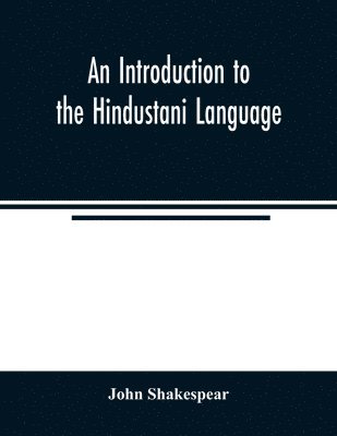 An Introduction to the Hindustani Language 1
