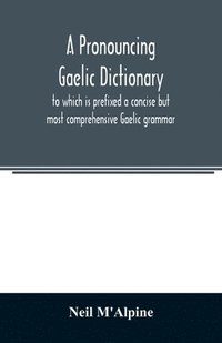 bokomslag A pronouncing Gaelic dictionary