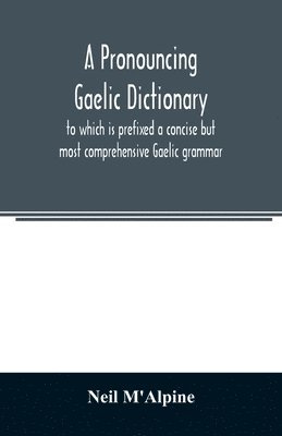 bokomslag A pronouncing Gaelic dictionary