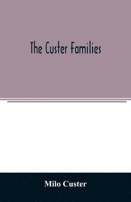 bokomslag Custer families