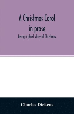 bokomslag Christmas carol in prose