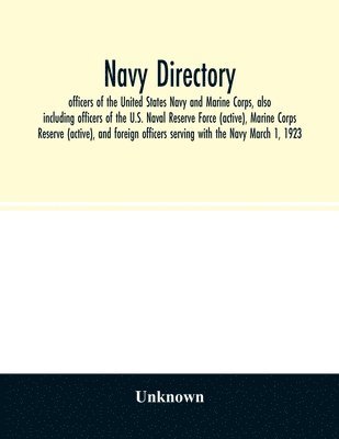 bokomslag Navy directory