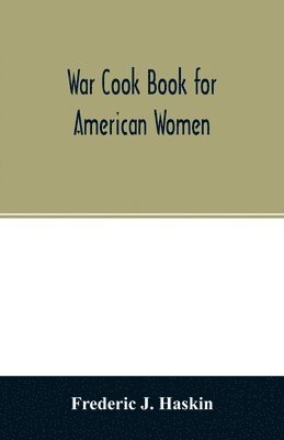 War cook book for American women 1