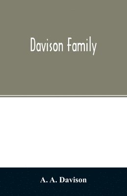 Davison family 1