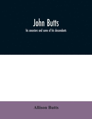 Allison Butts - John Butts, Häftad
