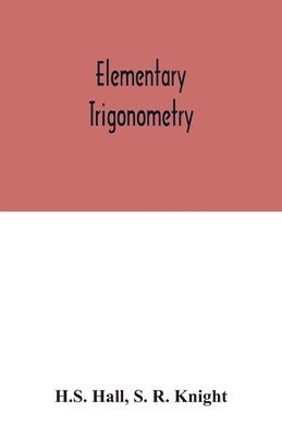 bokomslag Elementary Trigonometry