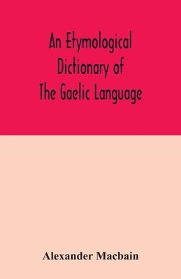 etymological dictionary of the Gaelic language