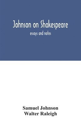 bokomslag Johnson on Shakespeare