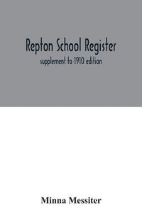 bokomslag Repton School register
