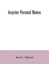 bokomslag Assyrian personal names
