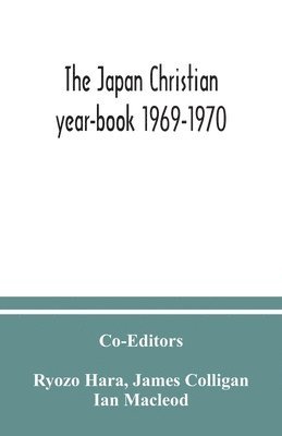 bokomslag Japan Christian year-book 1969-1970