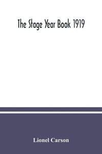 bokomslag Stage year book 1919