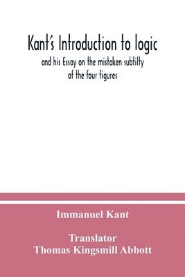 Kant's Introduction to logic 1