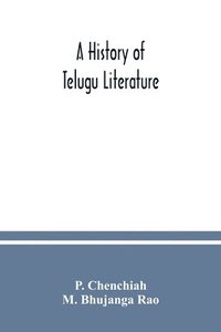 bokomslag A history of Telugu literature