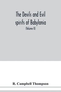 bokomslag devils and evil spirits of Babylonia