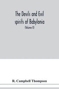 bokomslag The devils and evil spirits of Babylonia