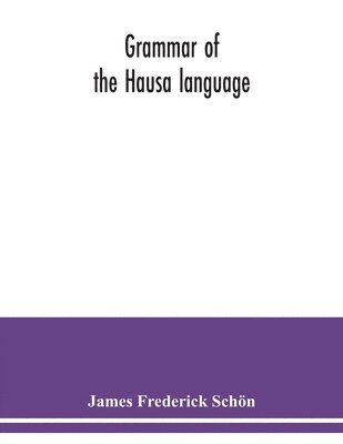 Grammar of the Hausa language 1