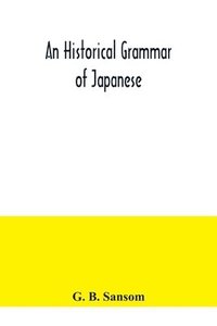 bokomslag historical grammar of Japanese