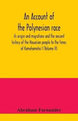 account of the Polynesian race