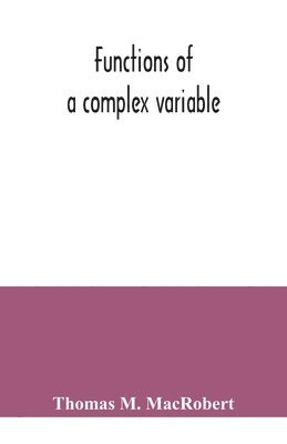 bokomslag Functions of a complex variable