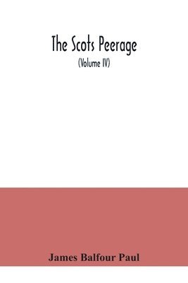 James Balfour Paul - Scots peerage, Häftad