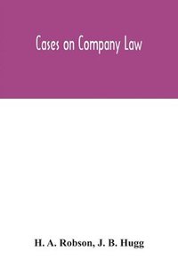 bokomslag Cases on Company Law