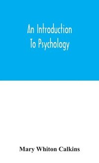 bokomslag An introduction to psychology