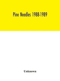 bokomslag Pine needles 1988-1989