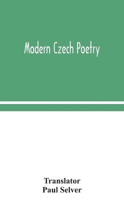 bokomslag Modern Czech poetry