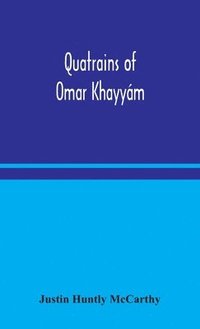 bokomslag Quatrains of Omar Khayym