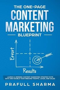 bokomslag One-Page Content Marketing Blueprint
