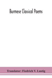 bokomslag Burmese classical poems