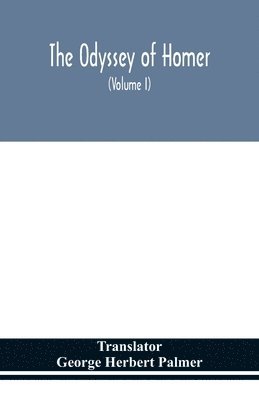 bokomslag Odyssey of Homer (Volume I)