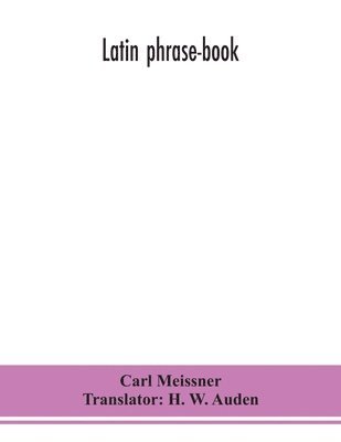 bokomslag Latin phrase-book