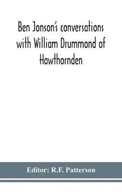 bokomslag Ben Jonson's conversations with William Drummond of Hawthornden