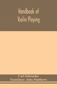 bokomslag Handbook of violin playing