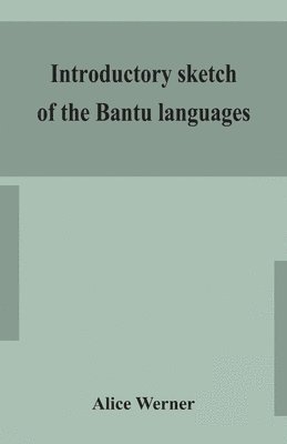 bokomslag Introductory sketch of the Bantu languages