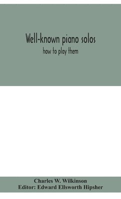 bokomslag Well-known piano solos