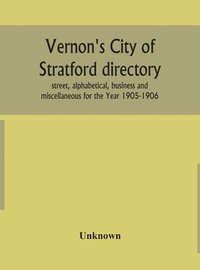 bokomslag Vernon's City of Stratford directory