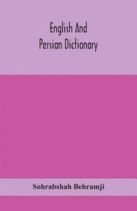 bokomslag English and Persian dictionary