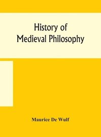 bokomslag History of medieval philosophy