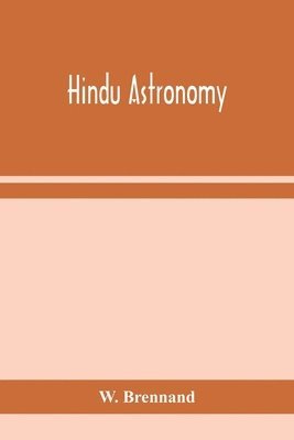 bokomslag Hindu astronomy