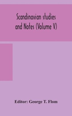 bokomslag Scandinavian studies and Notes (Volume V)